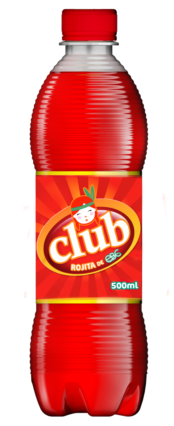 Soda Rojita Club 24u/500ml