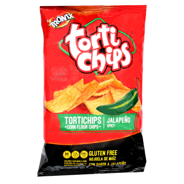 Torti Chips Jalapeño Tronix 36u/100gr
