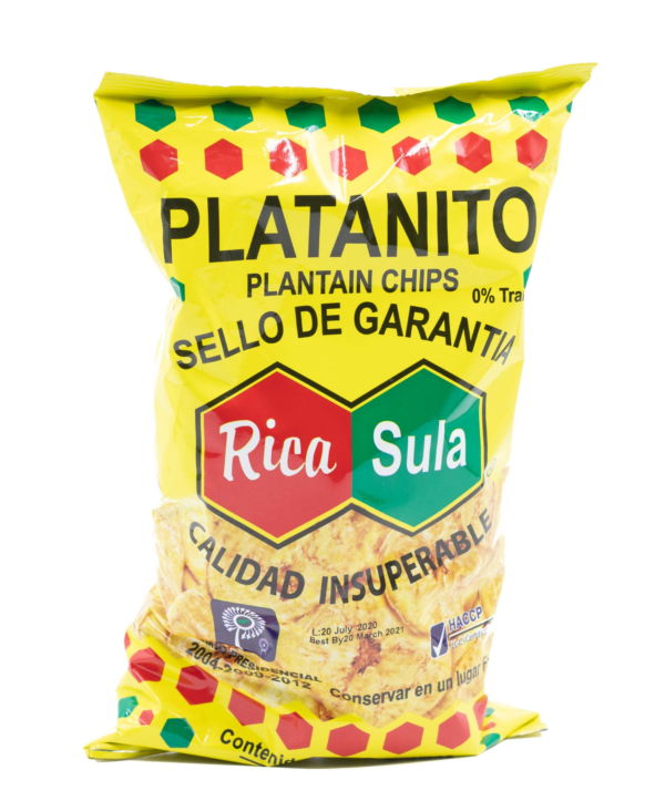 Chips Platanito Rica Sula 36u/150gr