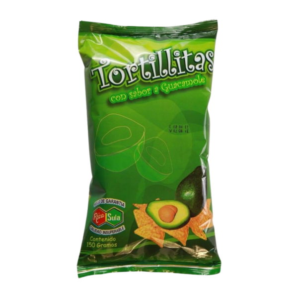 Tortillita Guacamole Rica Sula 36u/150gr